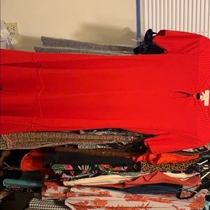 Michael Kors red dress